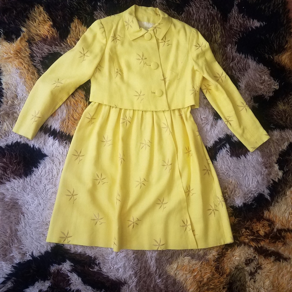 1960s Dress & Bolero Set From Vogue Specials True Vintage M